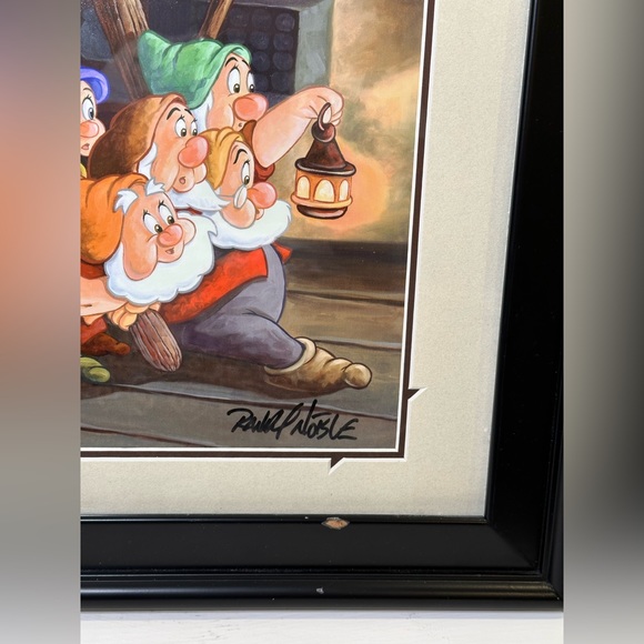 Seven Dwarfs Framed. Beautiful Animation Picture memory of Seven Dwarfs - Picture 5 of 5